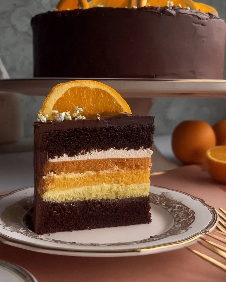 Chocolate & Orange Punchcake