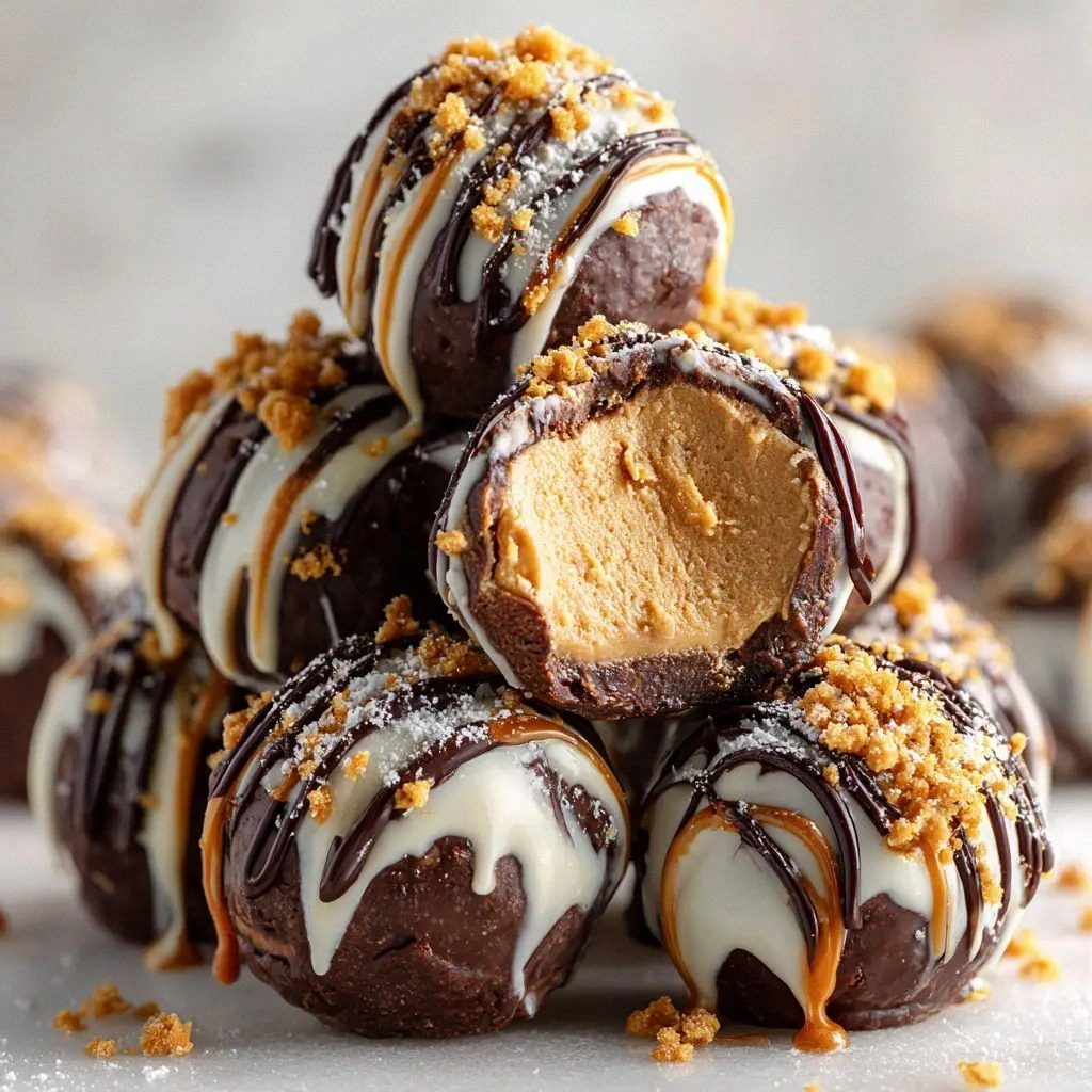Chocolate Peanut Butter Snowba
