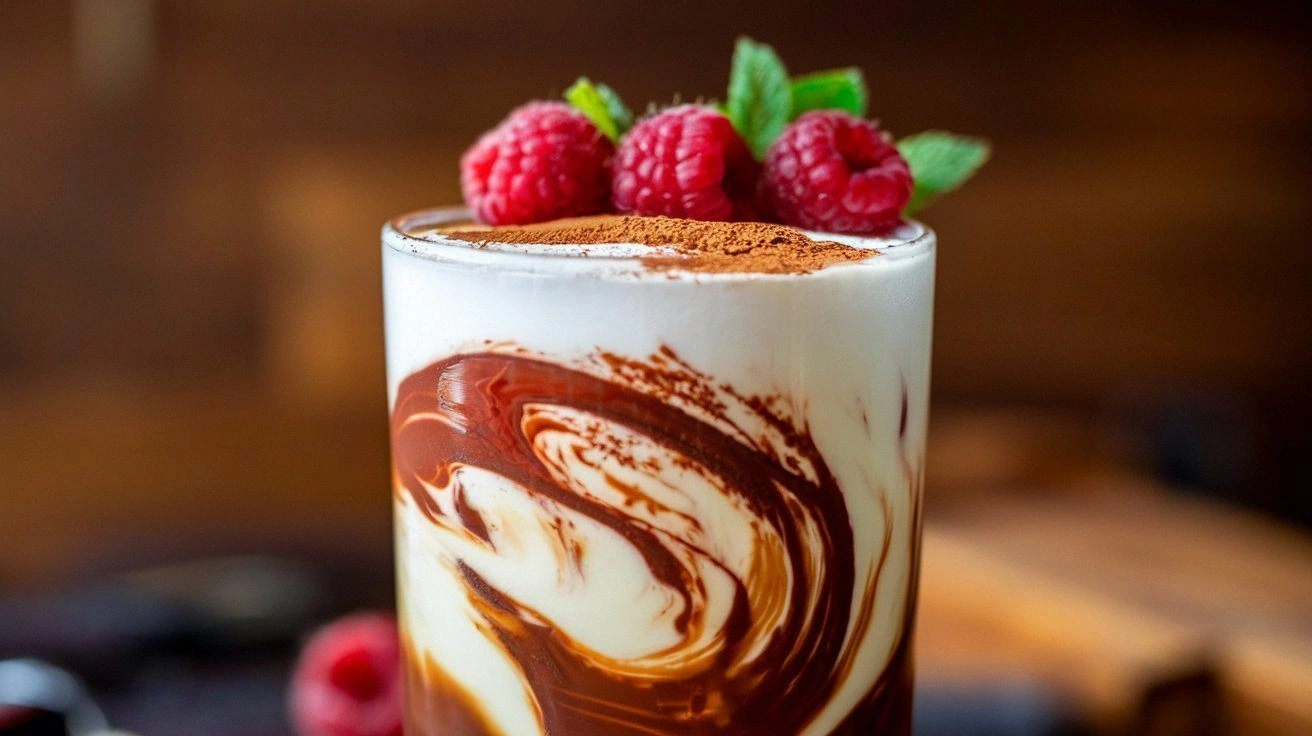 Chocolate Raspberry White Russ