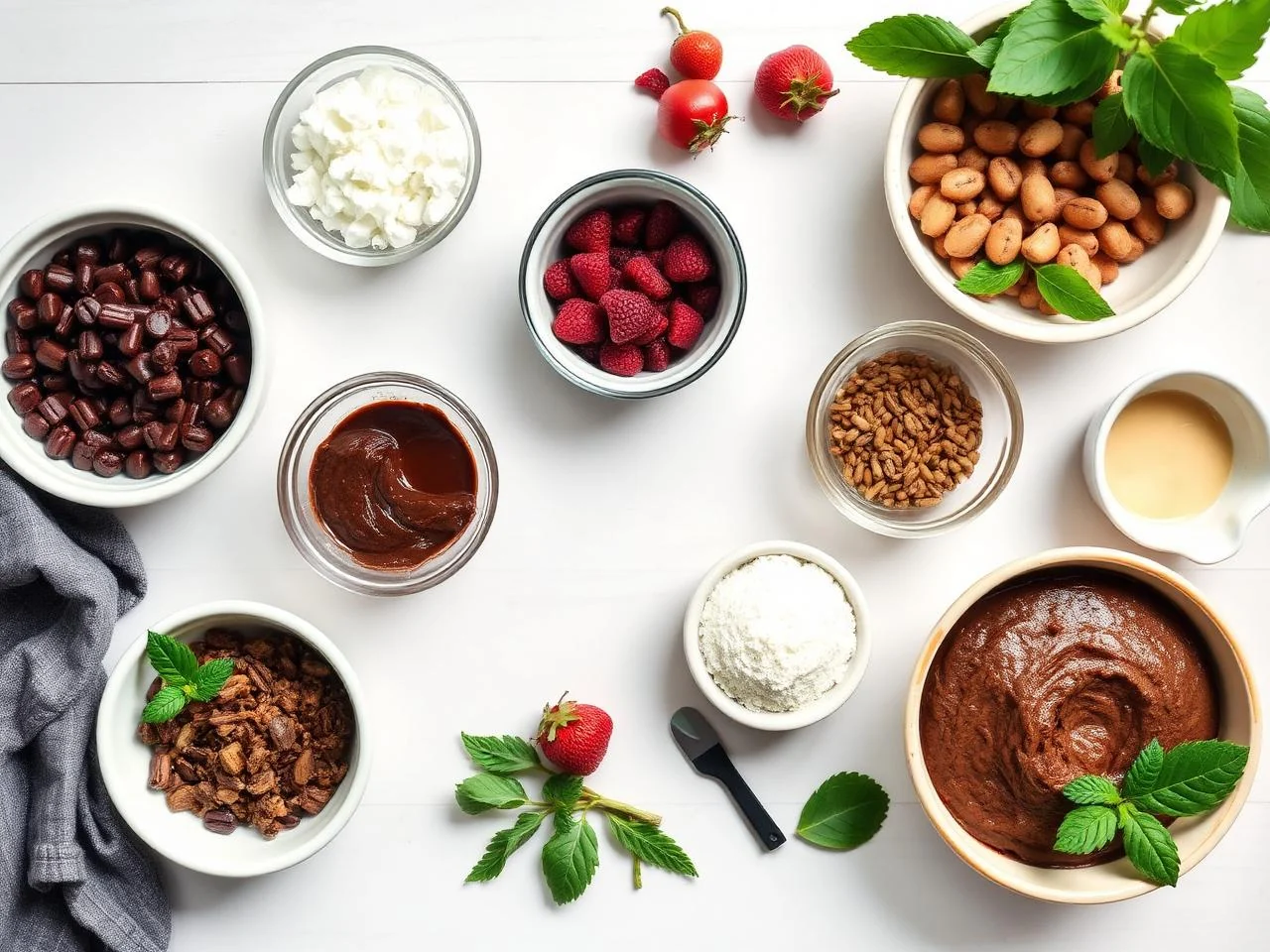 Ingredients for Chocolate Souffle