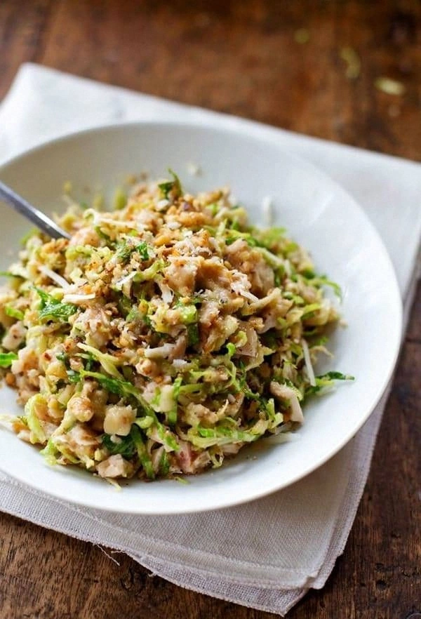 Chopped Brussels Sprout Salad 