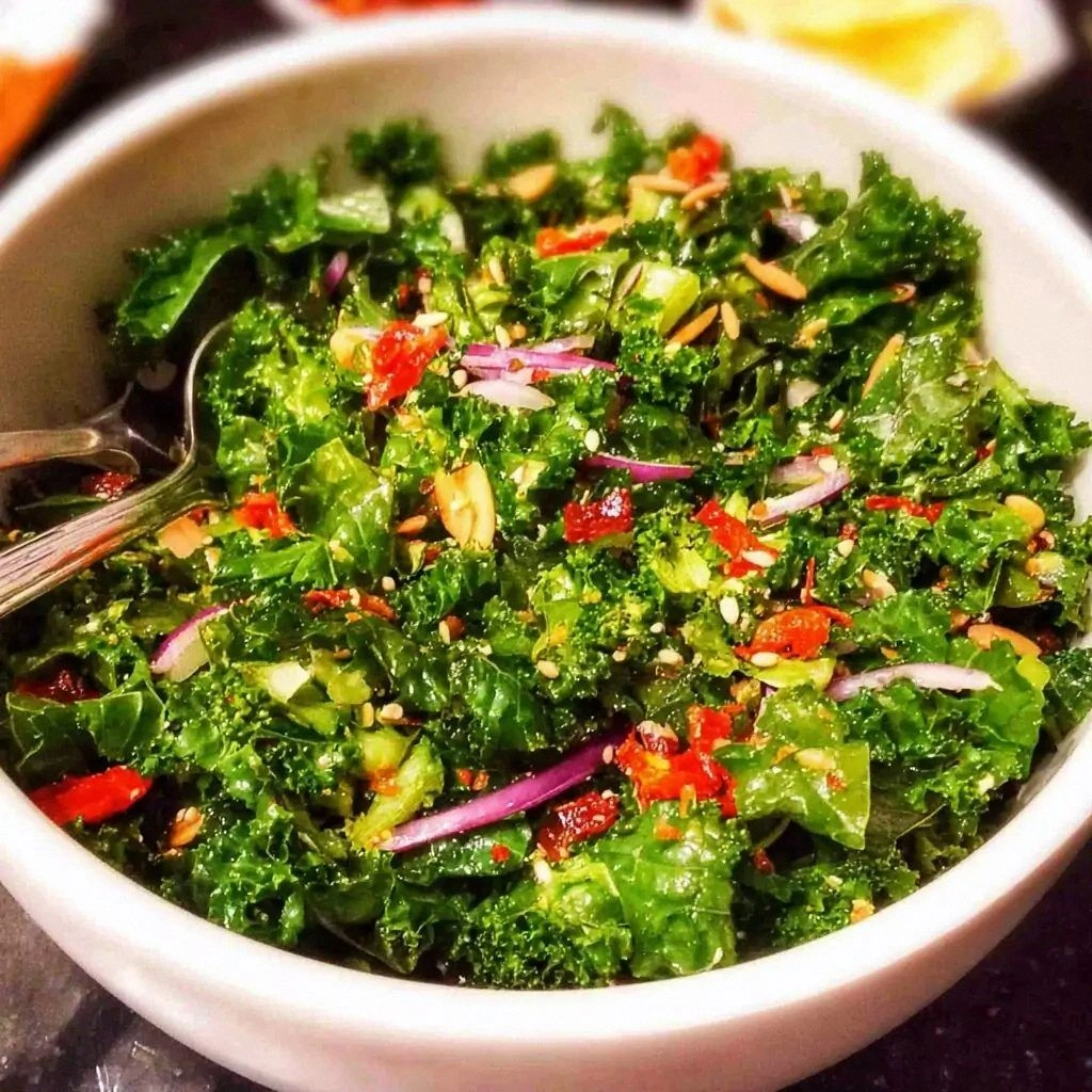 Chopped Kale Salad with Lemon-