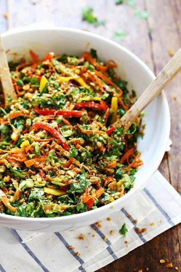 Chopped Thai Salad with Sesame