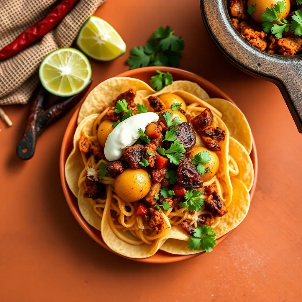 Chorizo And Potato Burrito Bowl