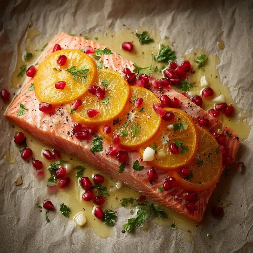 Christmas Baked Salmon Recipe