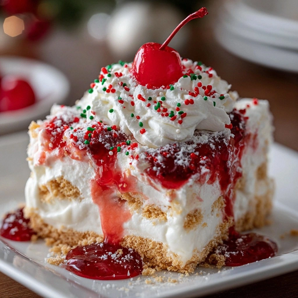 Christmas Cherry Fluff