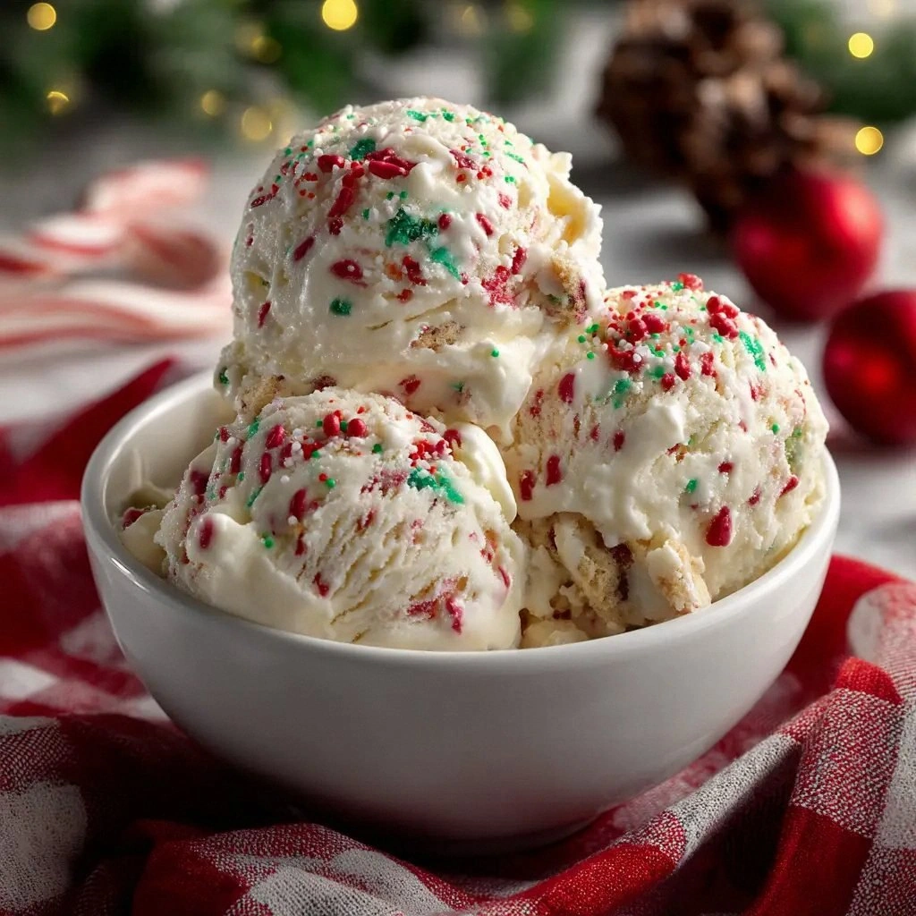 Christmas Cookie Ice Cream (Ea