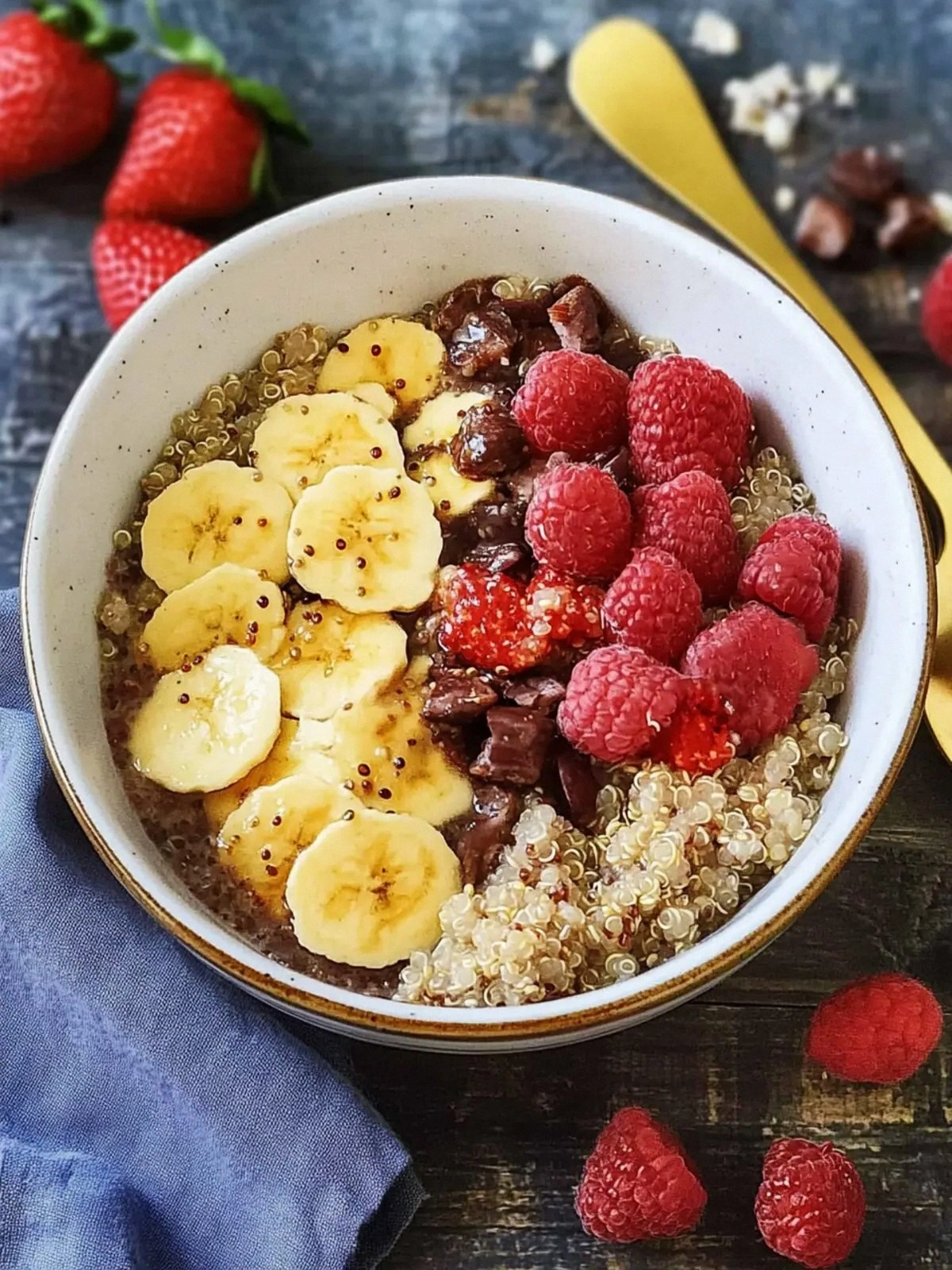 Chunky Monkey Quinoa Breakfast