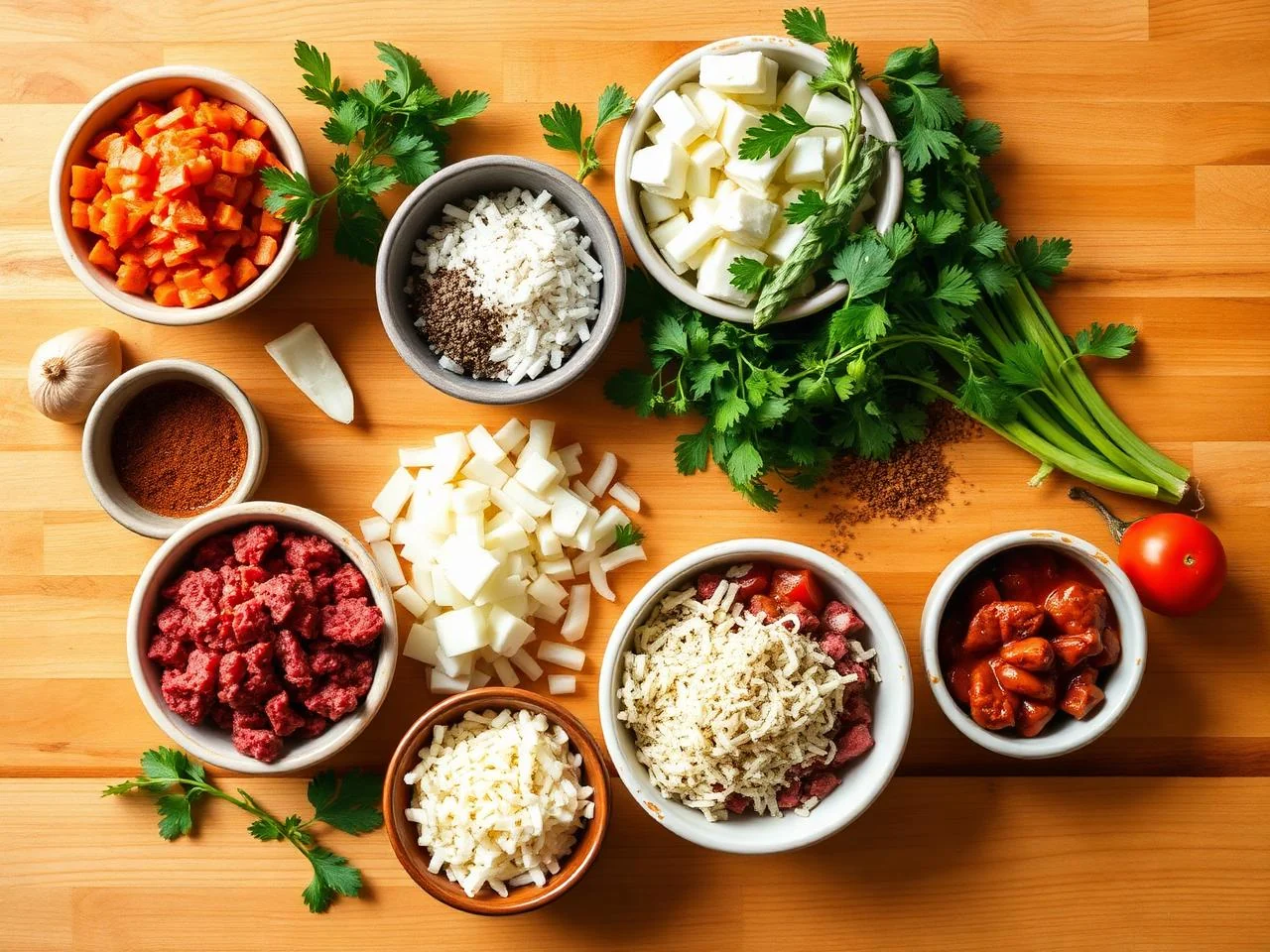 Ingredients for Cincinnati Chili