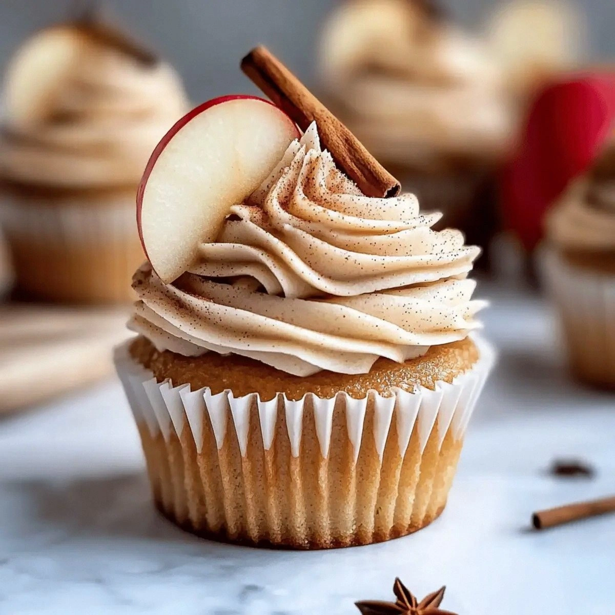 Cinnamon Apple Cider Cupcakes for Cozy Fall Gatherings