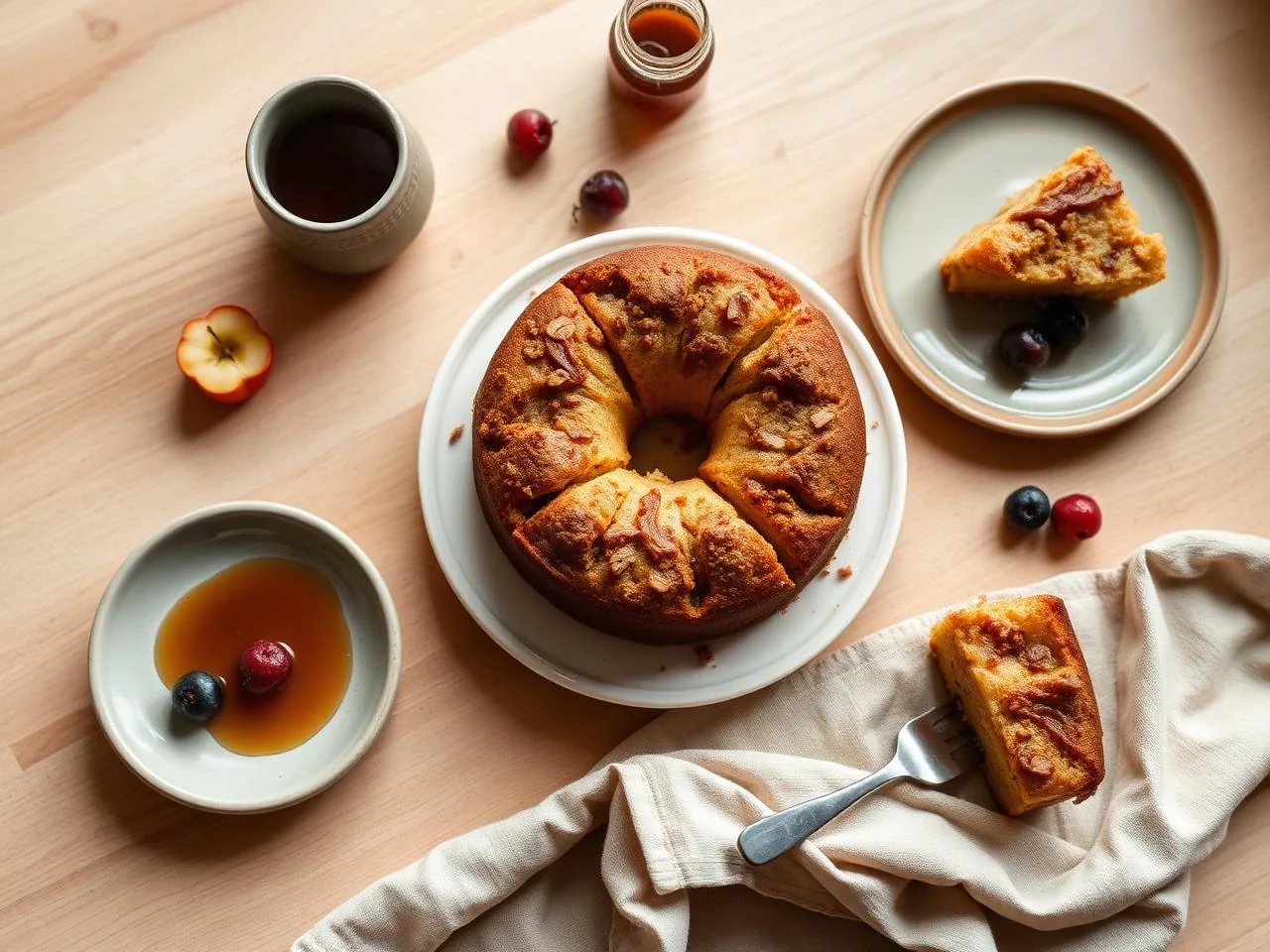 Cinnamon Apple Coffee Cake