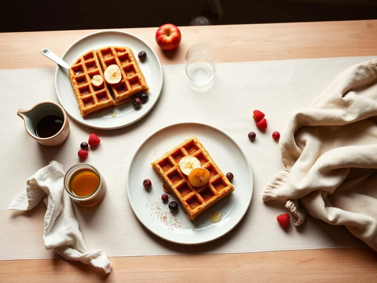 Cinnamon Apple Waffle