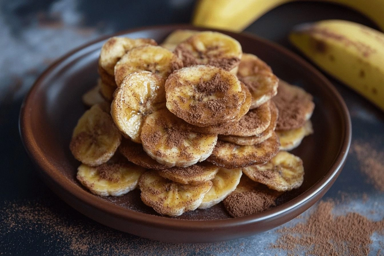 Cinnamon Banana Chips