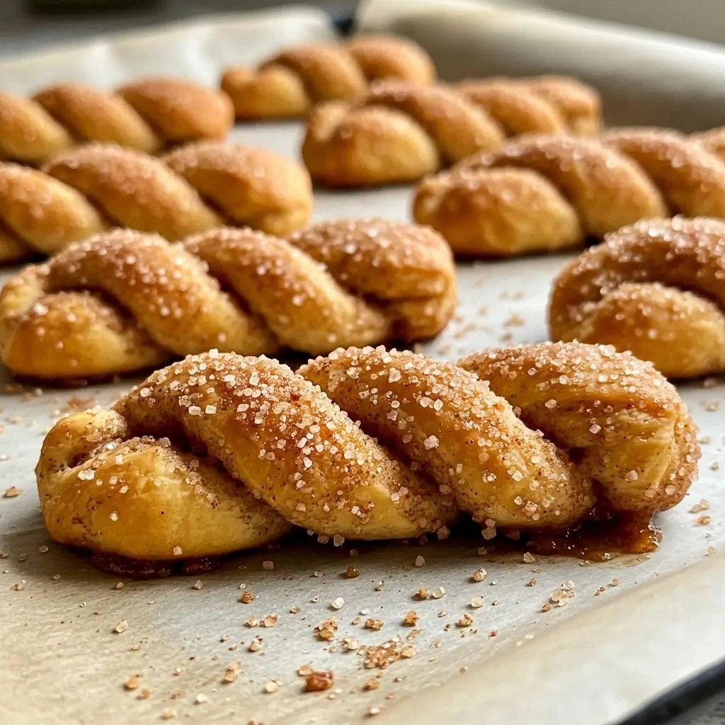 Cinnamon Doughnut Twists Recip