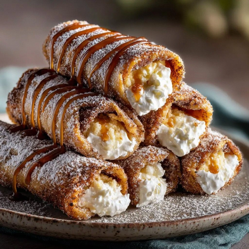 Cinnamon Roll Cheesecake Chimi