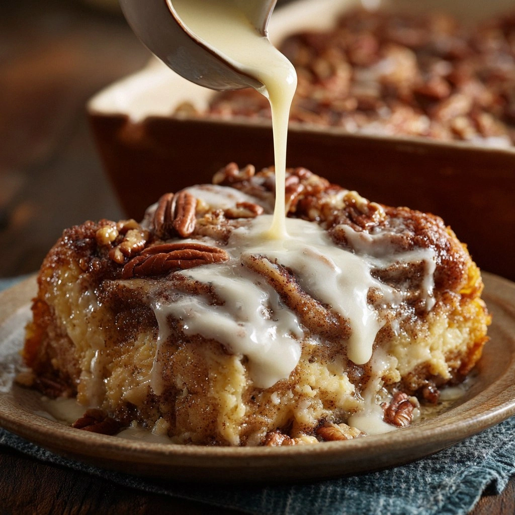 Cinnamon Roll Dump Cake : Gooe