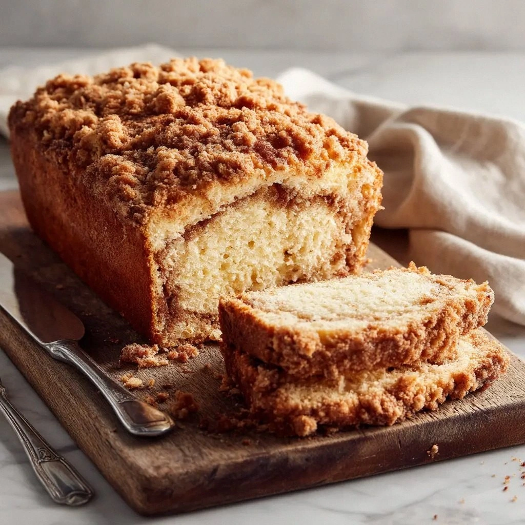 Cinnamon Streusel Bread: The P