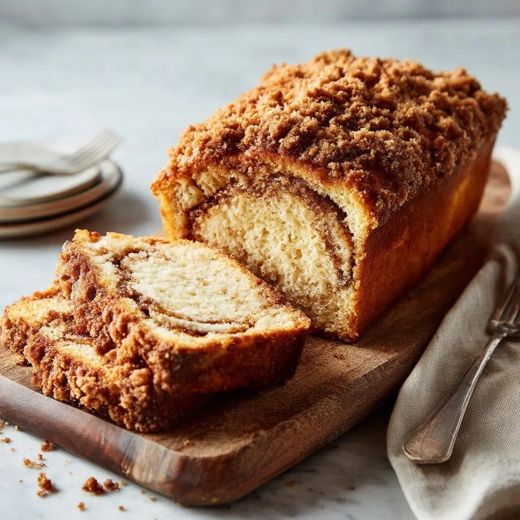 Cinnamon Streusel Bread: The P