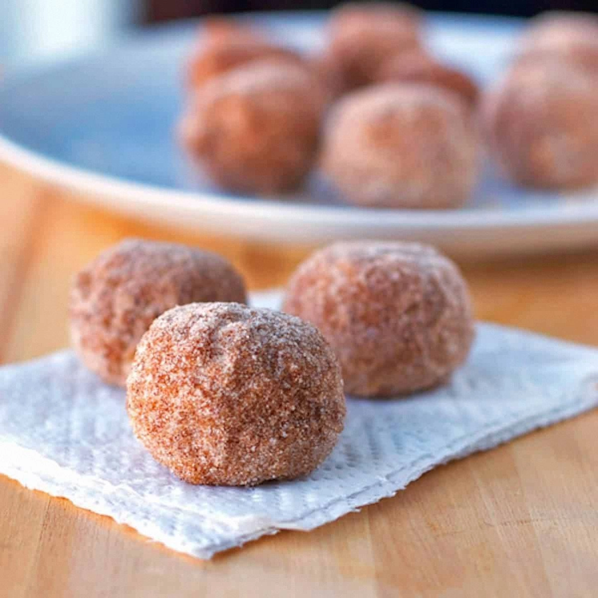 Cinnamon Sugar Donut Balls
