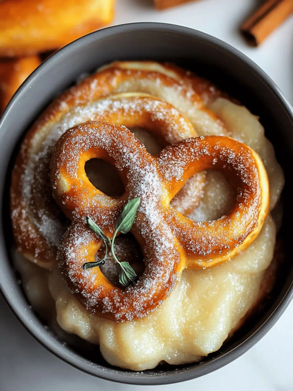 Cinnamon Sugar Soft Pretzels T
