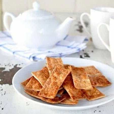 Cinnamon Sugar Tortilla Crisps