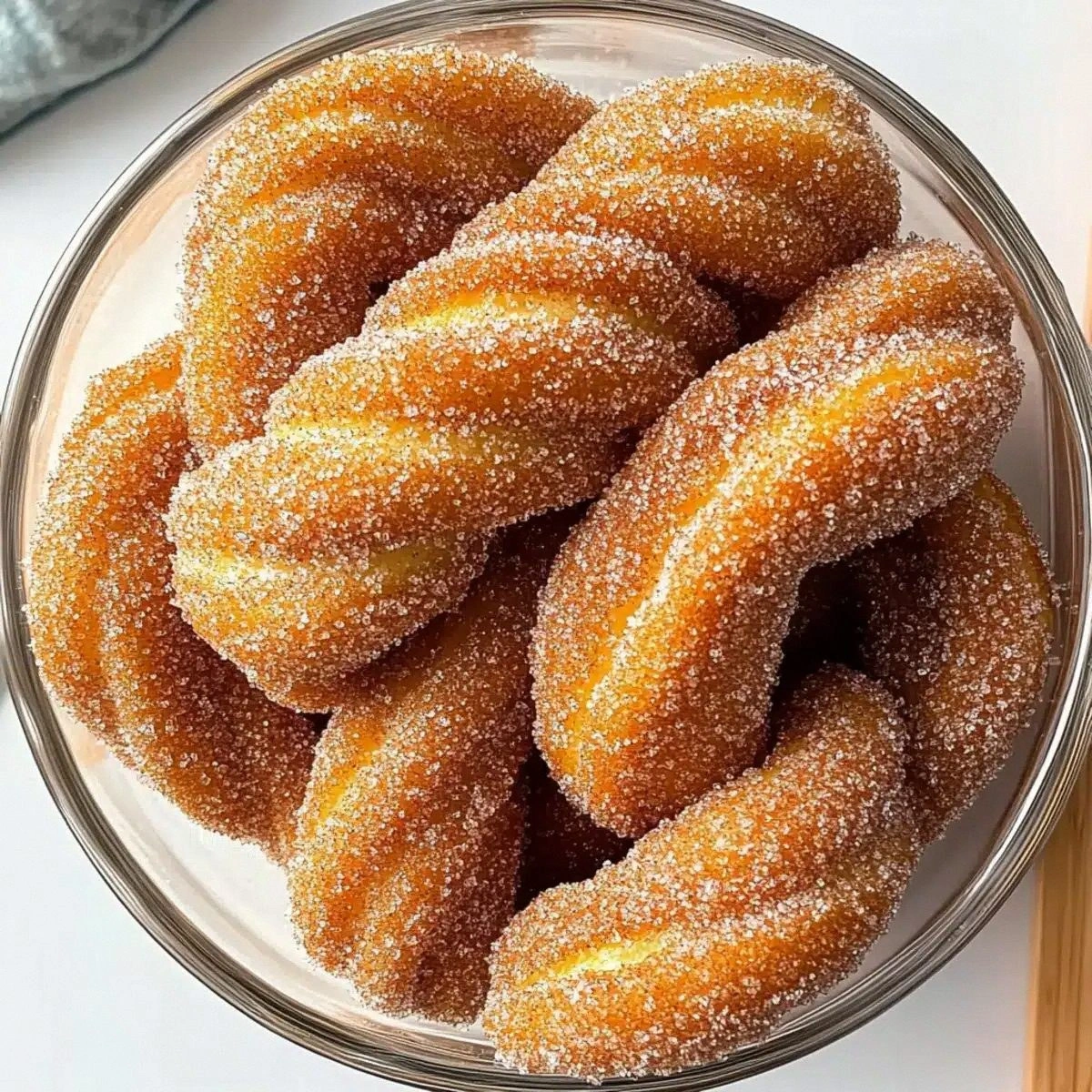 Cinnamon Sugar Twist Donuts that Will Make Mornings Magical