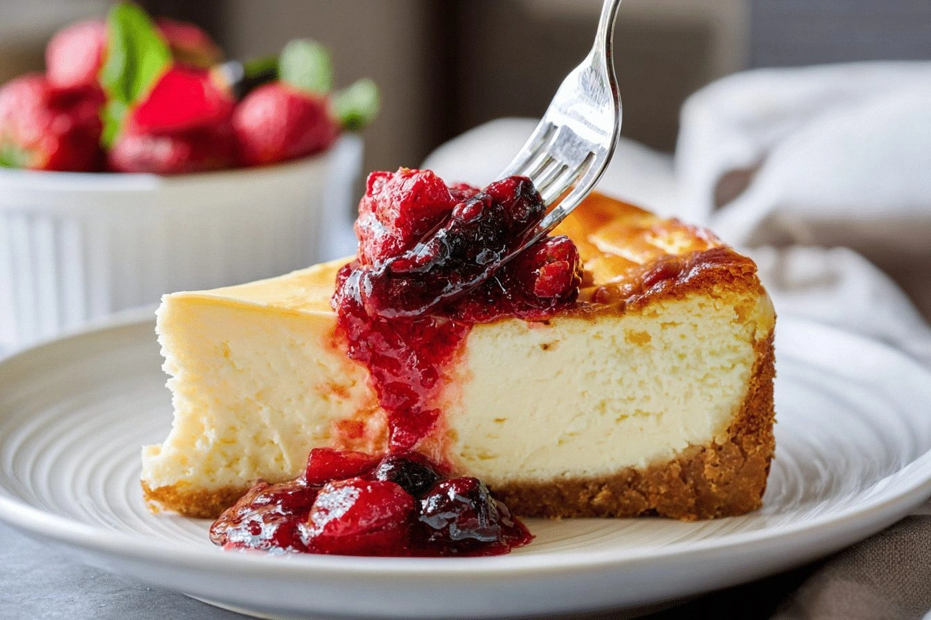 Classic Baked Cheesecake to De