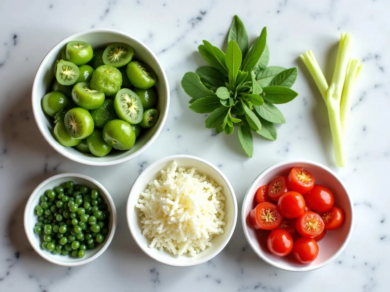 Ingredients for Classic Caesar Salad