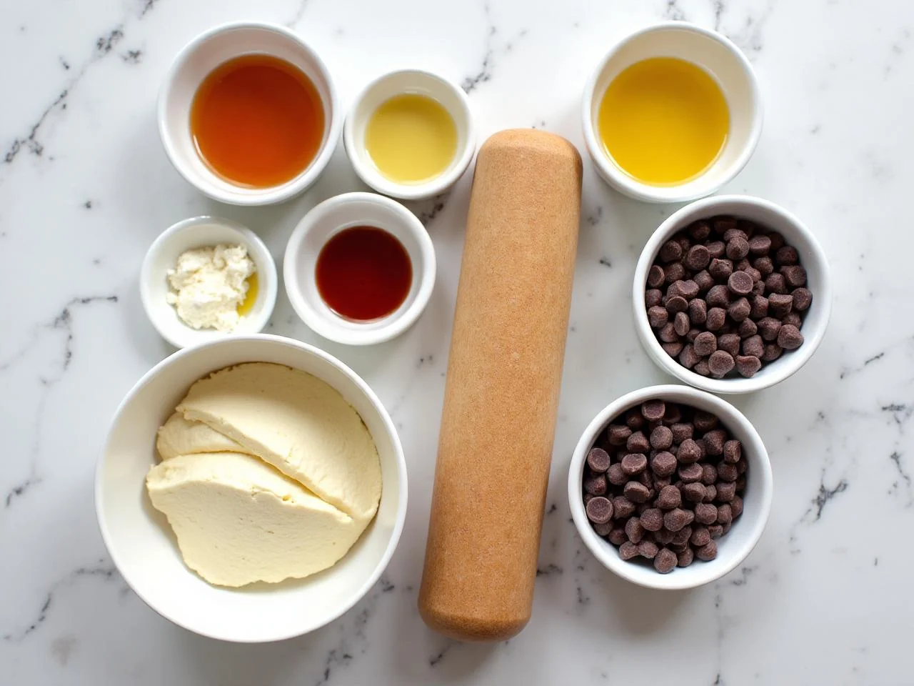 Ingredients for Classic Chocolate Chip Cookies