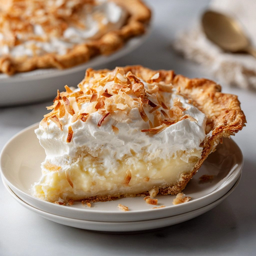 Classic Coconut Cream Pie : Ri