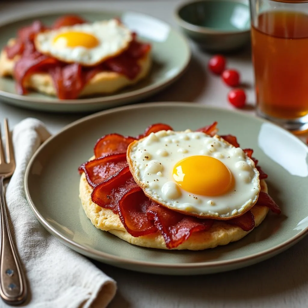 Classic Eggs and Bacon Breakfast