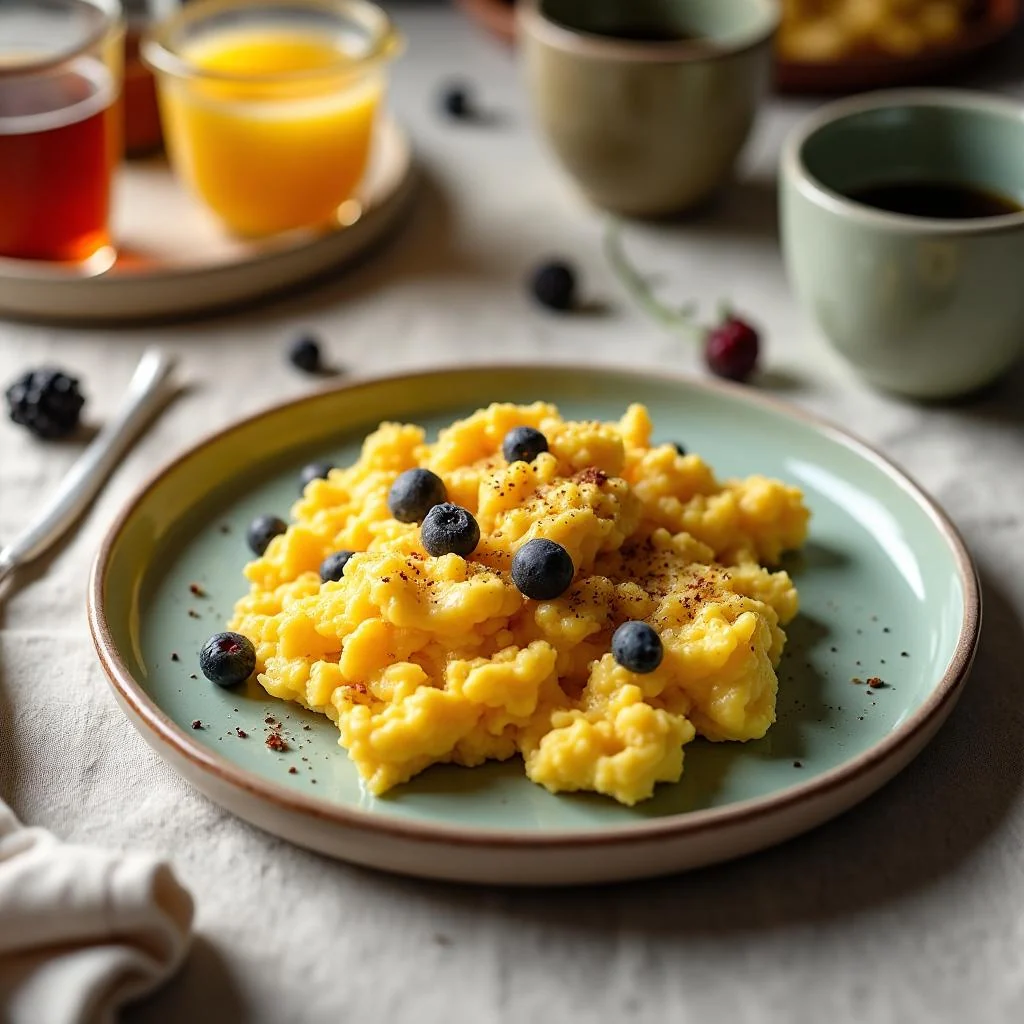 Classic French Scrambled Eggs