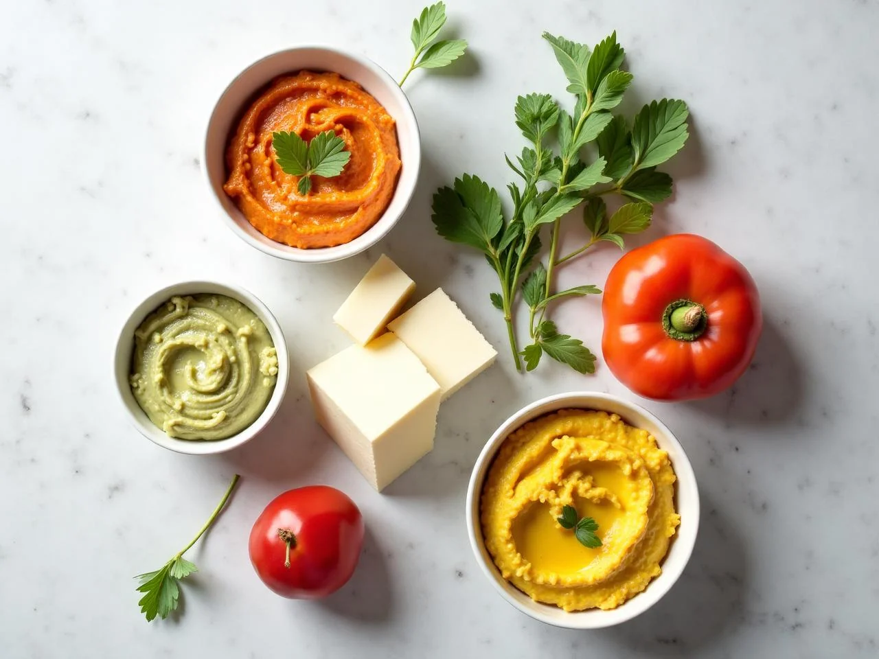 Ingredients for Classic Hummus
