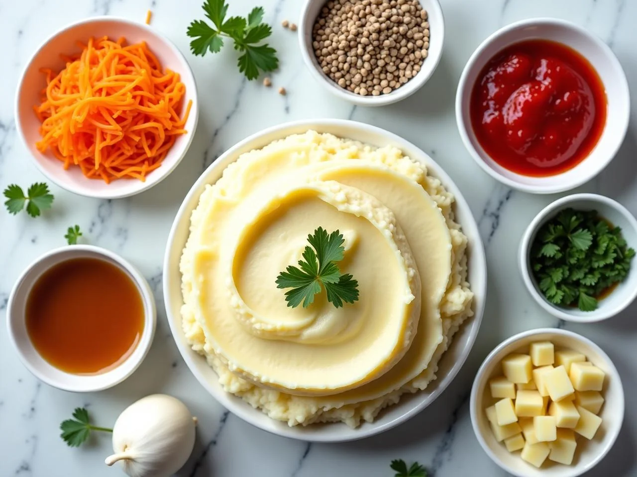 Ingredients for Classic Mashed Potatoes
