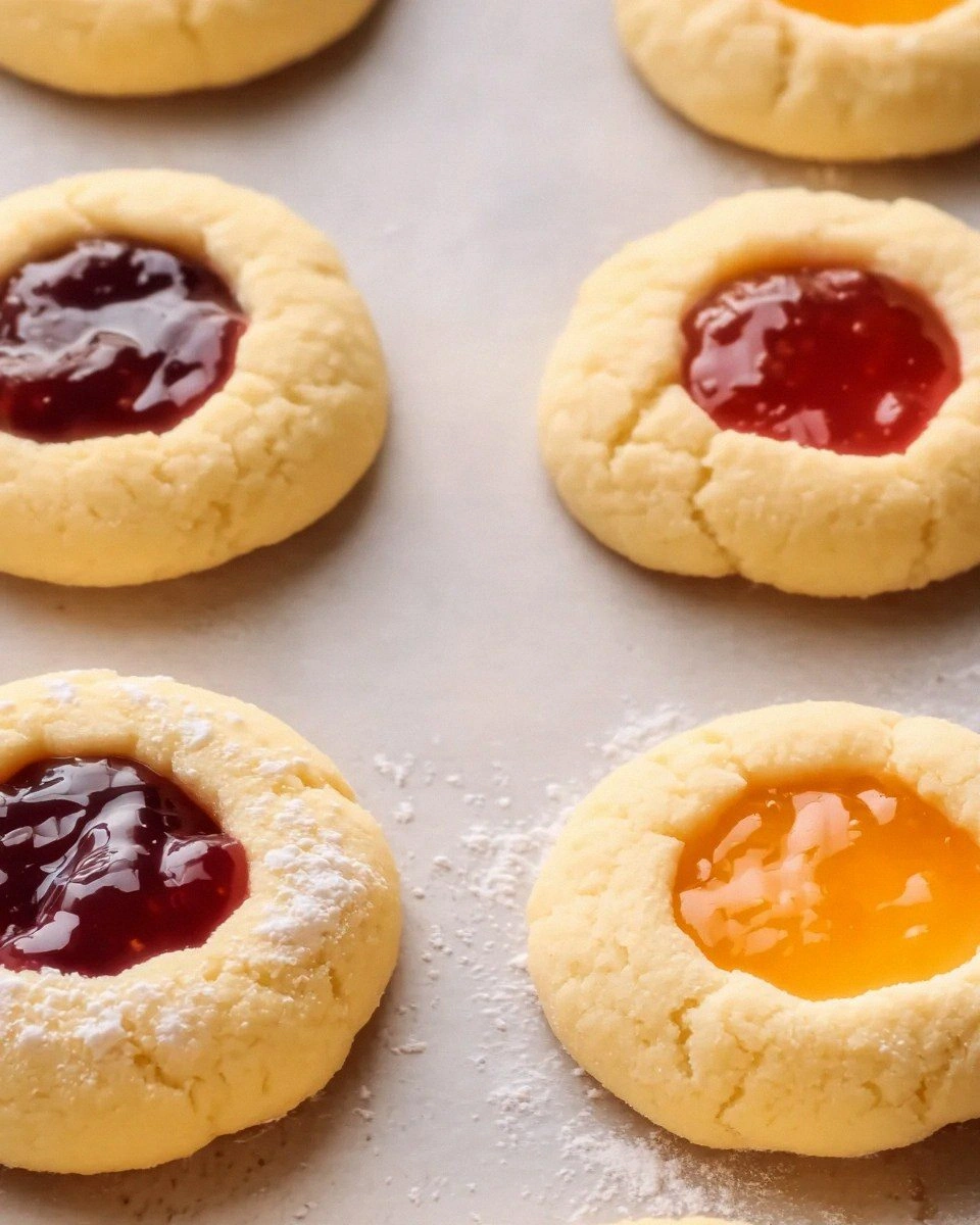 Classic Thumbprint Cookies