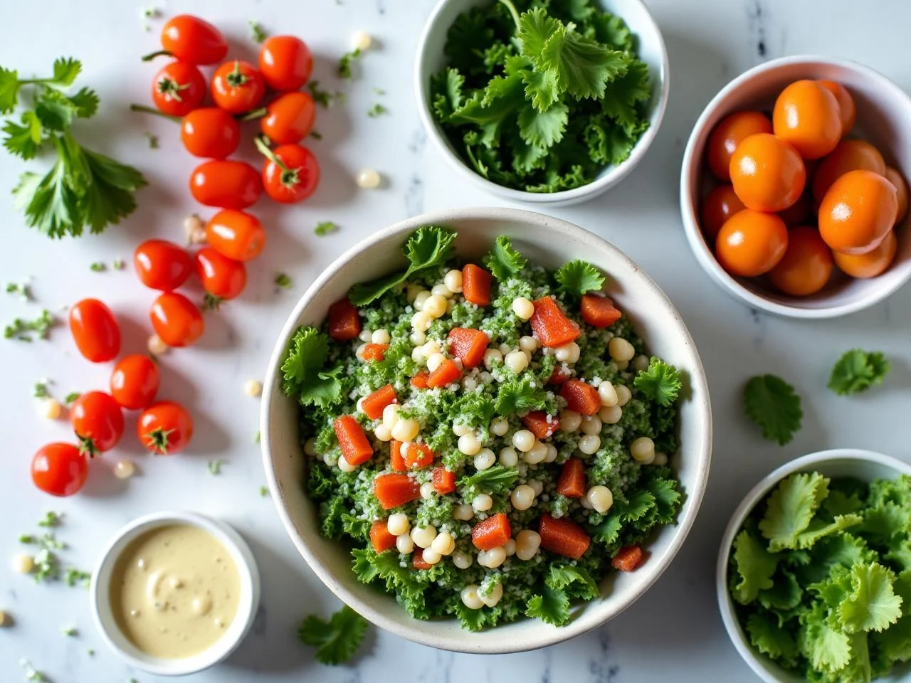Ingredients for Cobb Salad