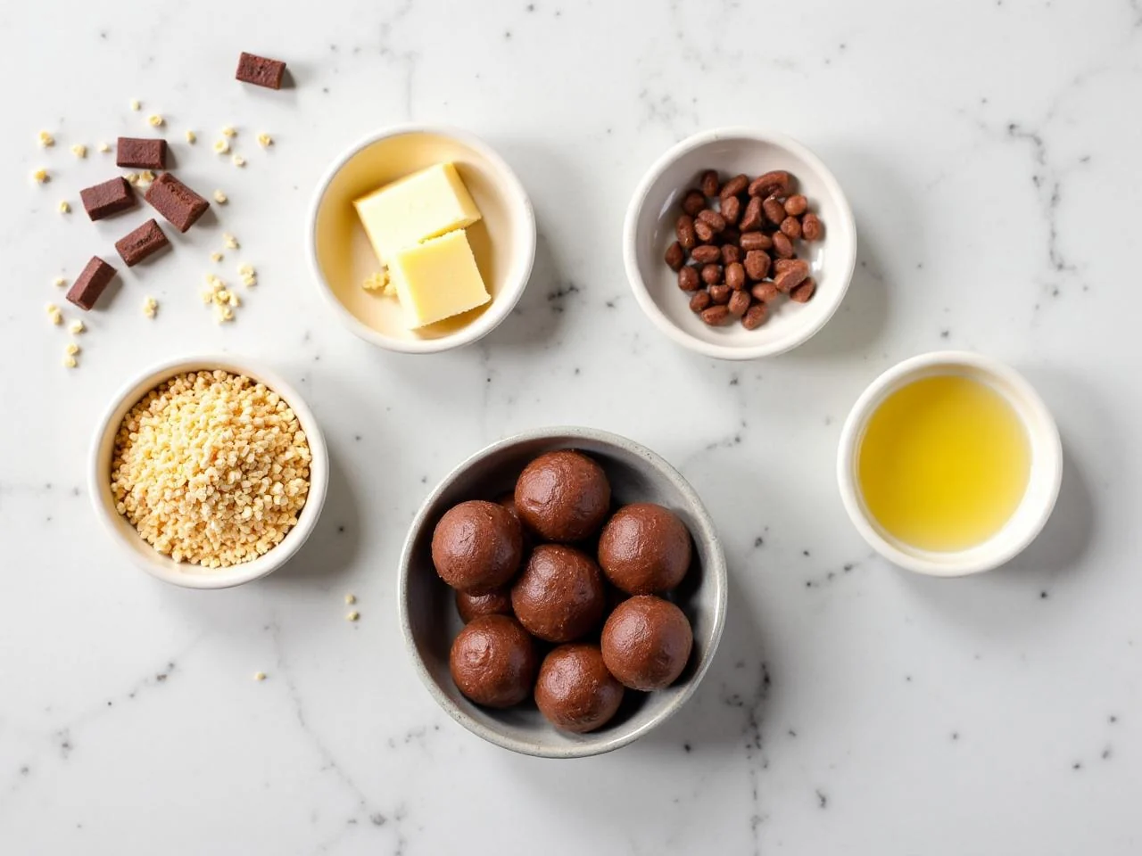 Ingredients for Cocoa Butter Bites