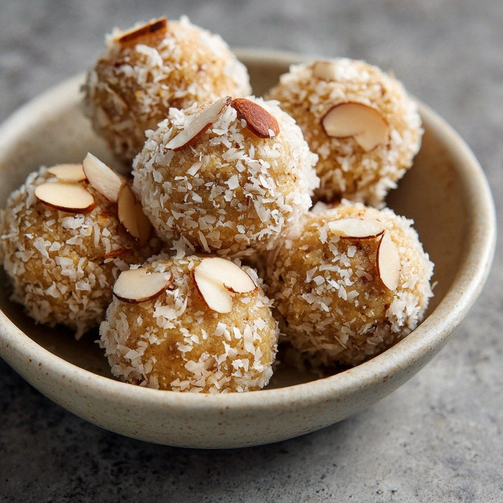 Coconut Almond Protein Balls :