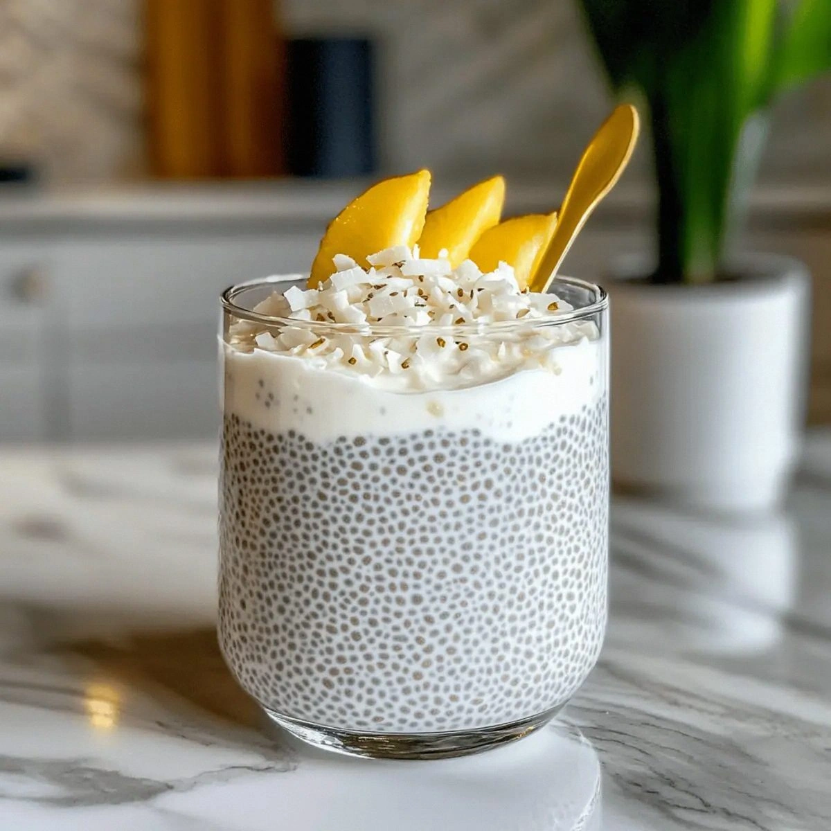 Coconut Chia Pudding: A Creamy Tropical Escape