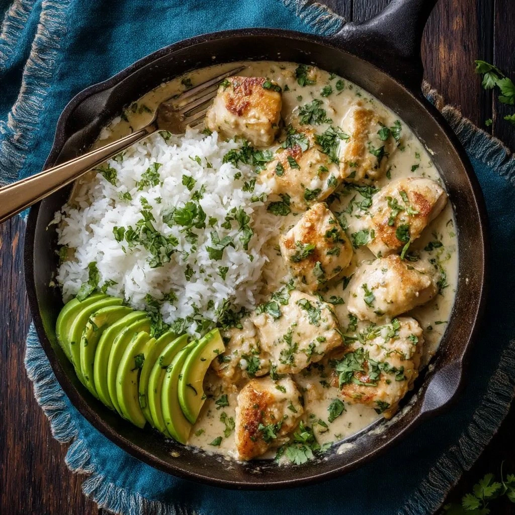 Coconut Chicken Recipe (Creamy