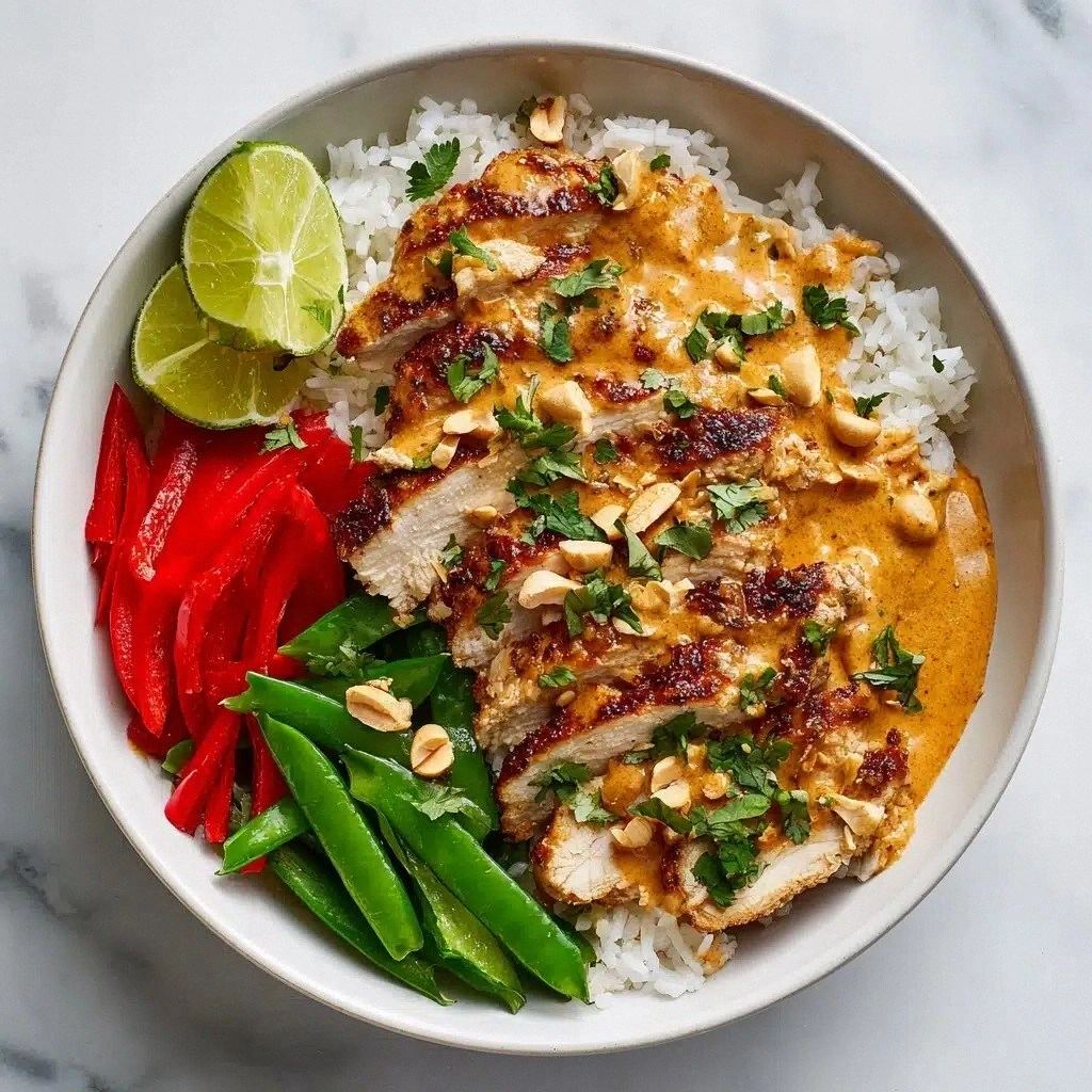 Coconut Chicken Rice Bowl Reci