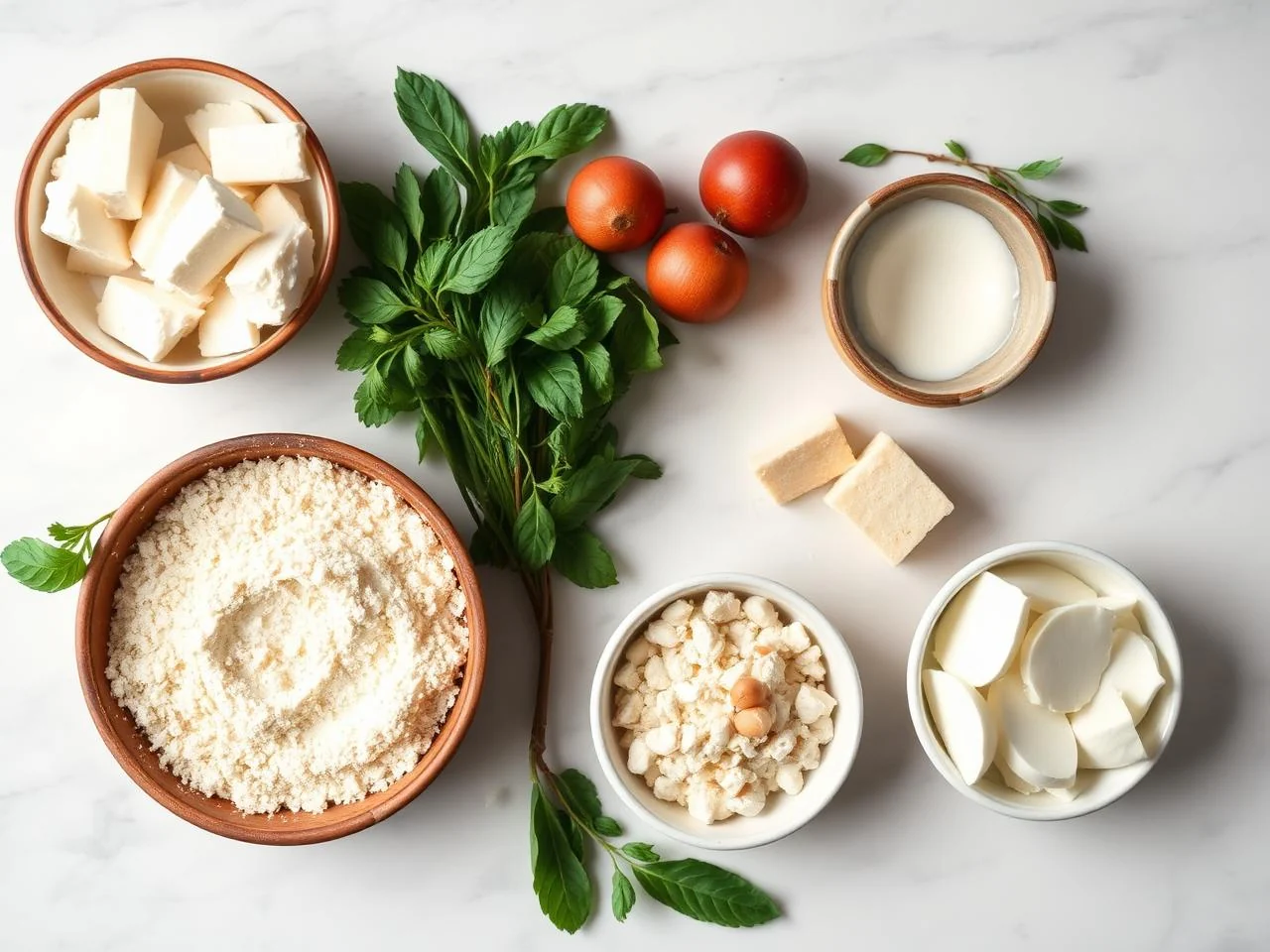 Ingredients for Coconut Cream Pie