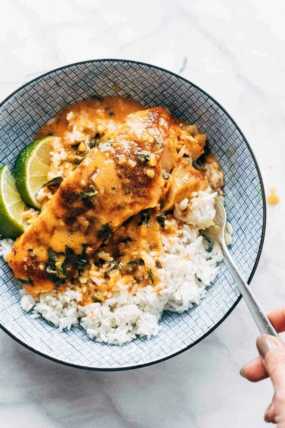 Coconut Curry Salmon