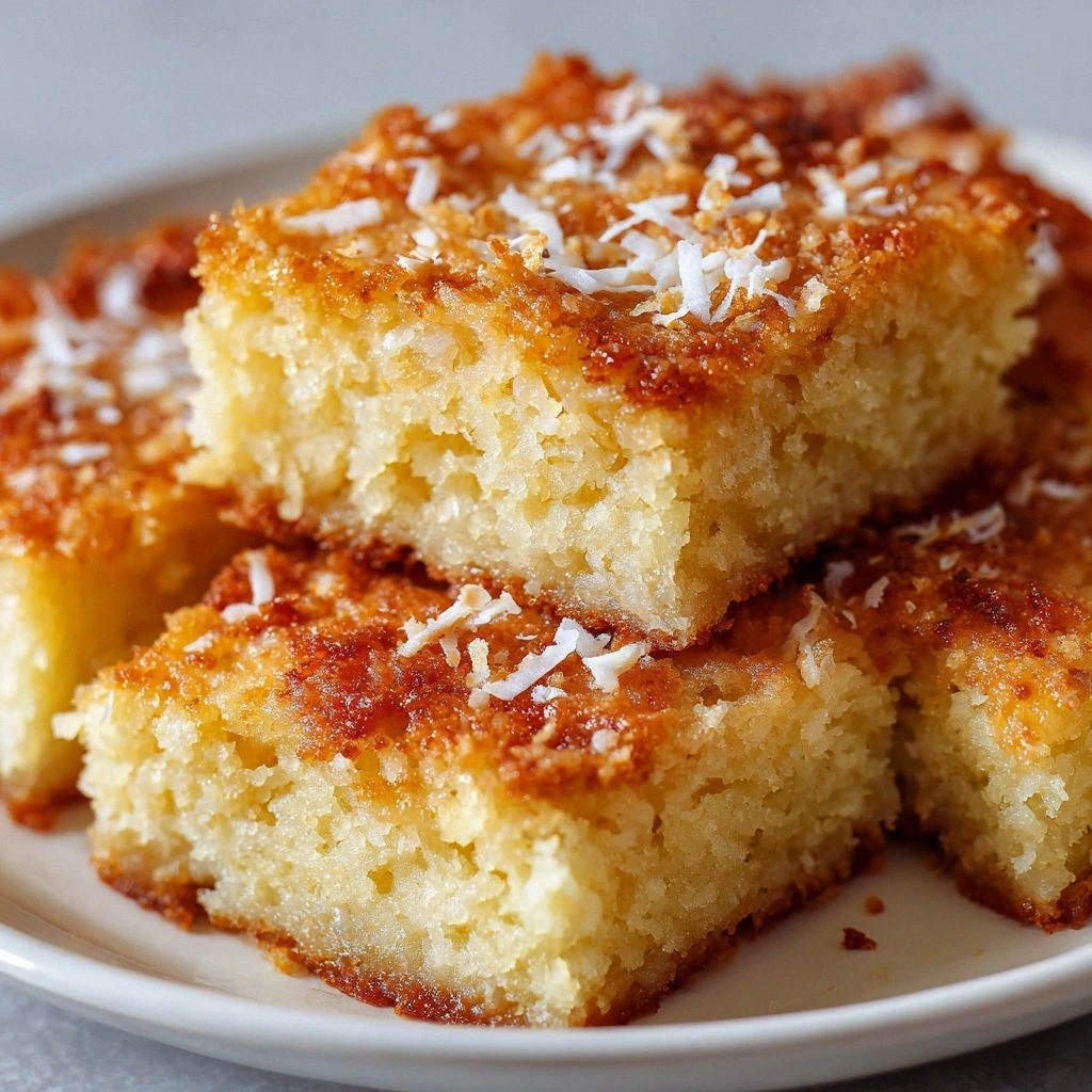 Coconut Lemon Sunshine Blondie