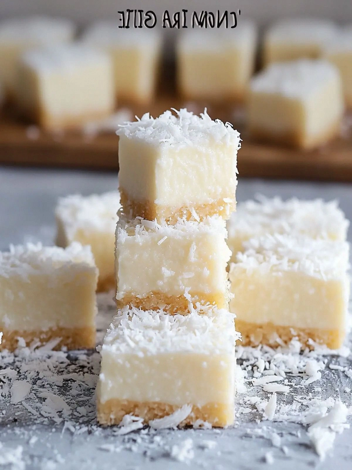 Coconut Rum Snow Squares: Your