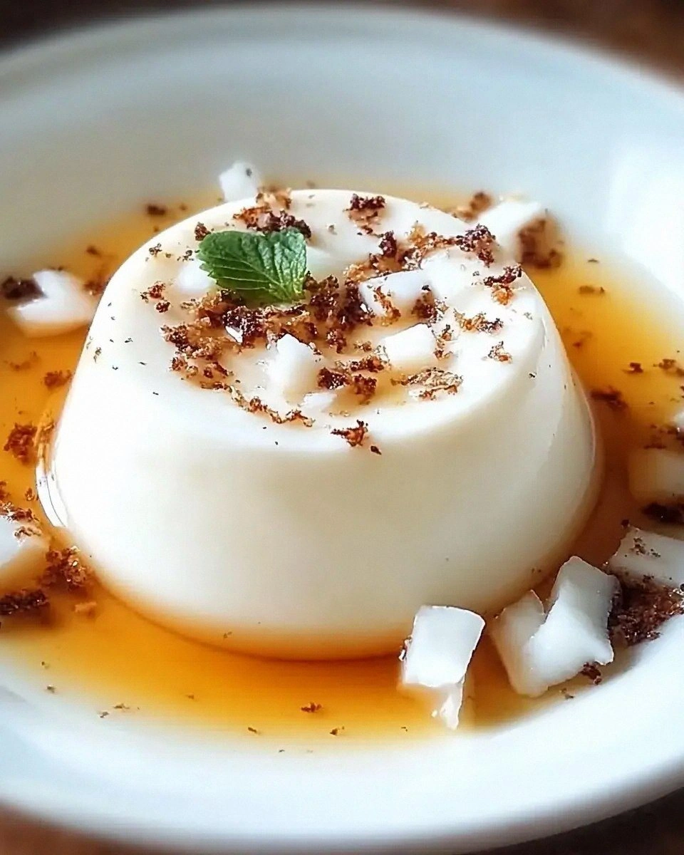 Coconut Vanilla Panna Cotta: A Delicious Dessert Delight!