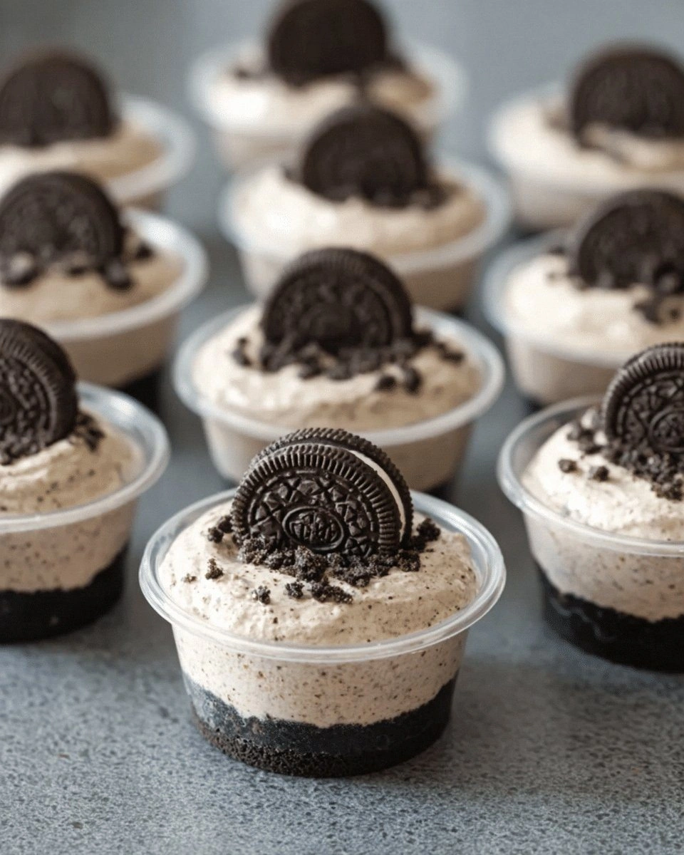 Cookies and Cream Dessert Cups