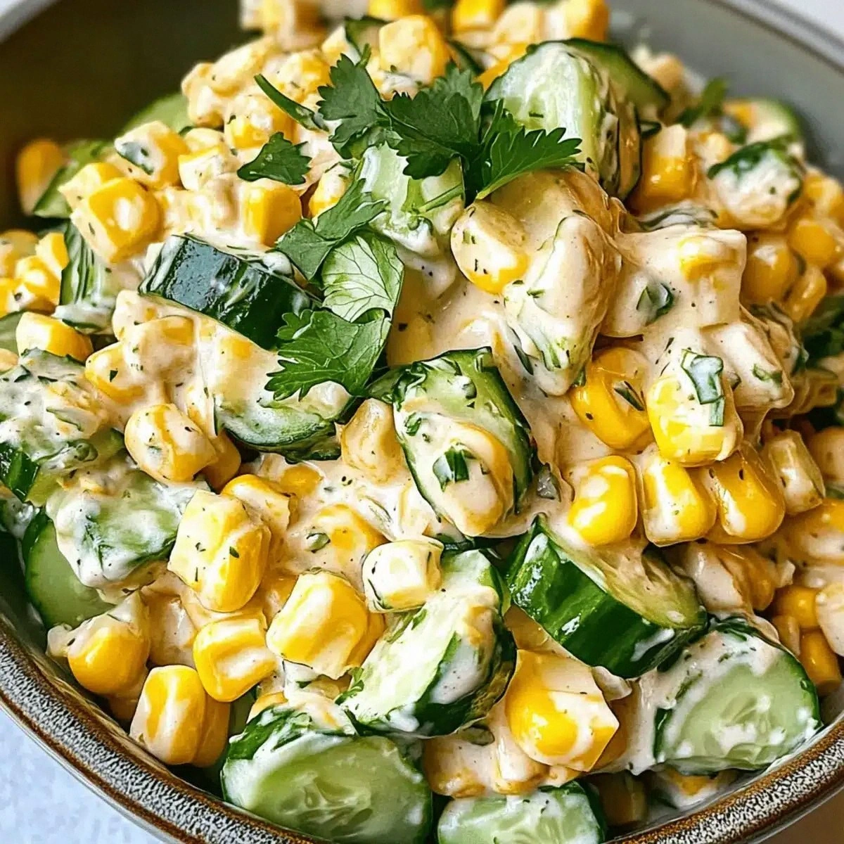 Corn Creamy Cucumber Salad: A Refreshing Summer Must-Try