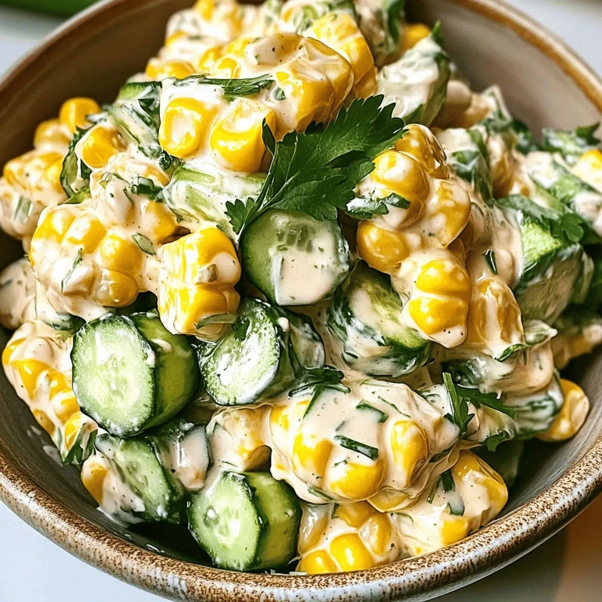 Corn Creamy Cucumber Salad: A Refreshing Summer Must-Try