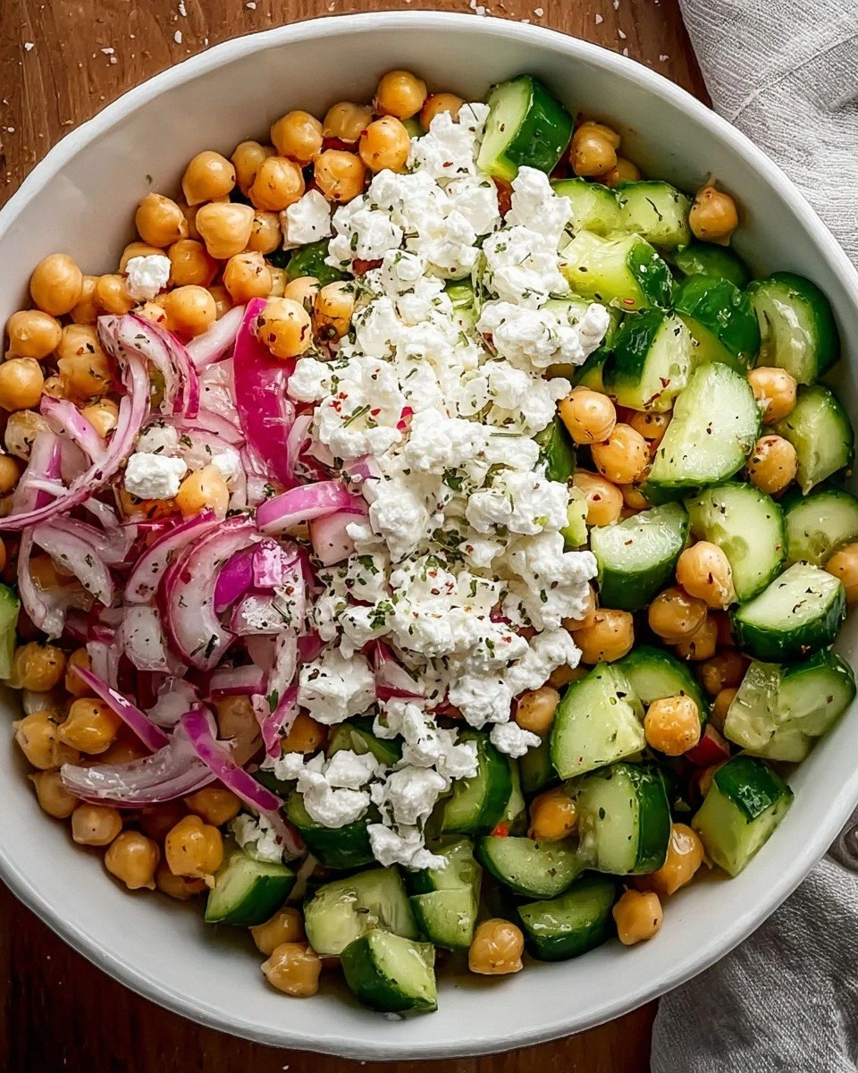 Cottage Cheese and Chickpea Salad: Easy, Healthy Delight!